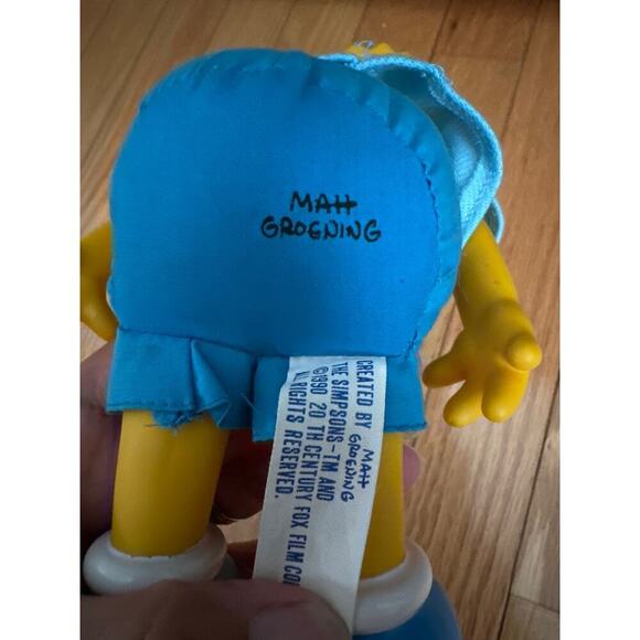 Bart Simpson plush and plastic doll figure, likely from 1990 - Picture 4 of 4